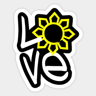 LOVE the Philippines Sun by AiReal Apparel Sticker